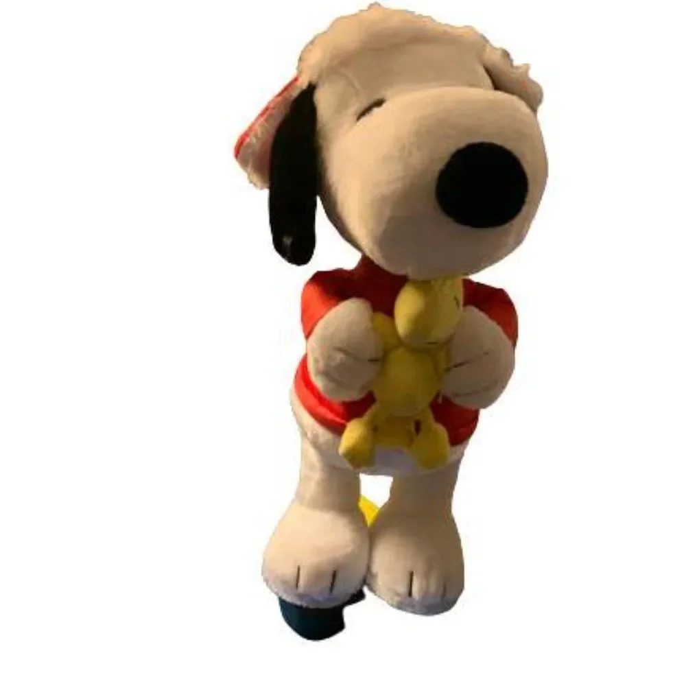 Peanuts Snoopy in Puffer Jacket Winter Door Greeter 22 Inches Tall - CHR10 - Picture 4 of 4